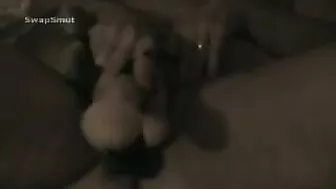 Homemade Anal Sex with Big Strapon - Wife Fucks Hubby