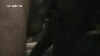 Homemade Anal Sex with Big Strapon - Wife Fucks Hubby