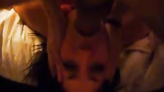 Homemade Rough Sex with Brunette Blowjobs, Gagging & Cumshots
