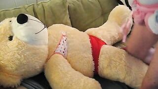 Homemade Fetish Sex with Diapers, Strapsons & Teddy Bears