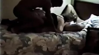 Homemade Swinger Threesome with BBC and Cuckold Hubby