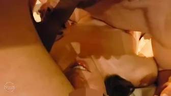 Bisexual Hubby Homemade Threesome with Wife and Cuckold