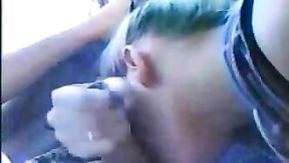 Wild Outdoor Blowjobs with Blonde Girlfriends in Public