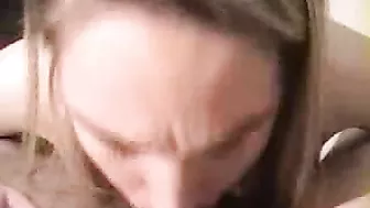 Homemade Swallowing Heaven with Big Tits & Blowjobs