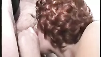 Mature Italian Couple Homemade Bisexual Threesome with Cum in Mouth and Anal