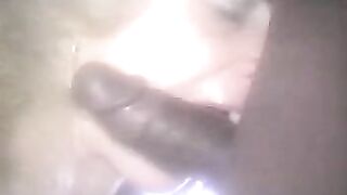 Interracial MILF Swingers' Threesome Cum in Mouth Amateur Video