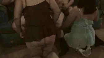 Homemade Orgy with Latinas & Swingers - Blowjobs, Amateurs, BBW, 4Some
