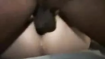 Interracial MILF Breeds Cuckold with Big BBC in Homemade Porn