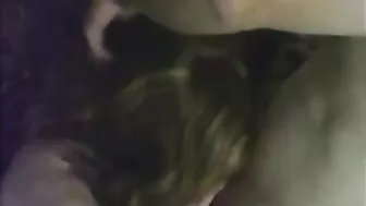 MILF Gets Fucked by Two Soldiers in Homemade Threesome with Big Tits and Stockings