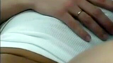 Lesbian Threesome with Cock Amateur Group Sex Homemade Video