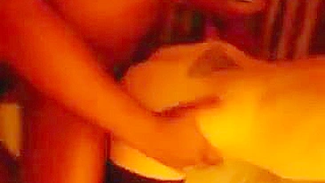 Interracial Gangbang with Skinny Wife and Big BBC