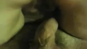 Interracial Gangbang with Fat BBW Wife and Cuckold Hubby