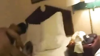 Interracial Gangbang with Fat BBW Wife and Cuckold Hubby