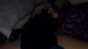 Amateur MILFs' Interracial Lesbian Gangbang in Homemade Threesome