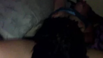 Amateur MILFs' Interracial Lesbian Gangbang in Homemade Threesome