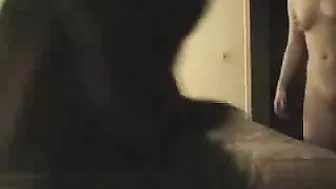 Interracial Gangbang Orgy with Chubby Wife and Big Cock BBC