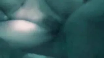 Interracial Gangbang with Hairy Asian Wife Cream Pie Orgasm