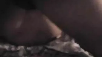 Interracial Gangbang with Hairy Asian Wife Cream Pie Orgasm