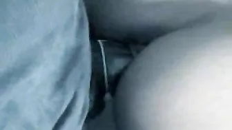 Interracial Gangbang with Hairy Asian Wife Cream Pie Orgasm