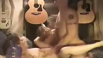 College Lesbian Threesome Cum Swallow Amateur Homemade Porn