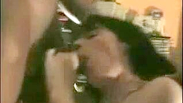 Interracial Swinging Sluts' Gangbang Cumshot Orgy