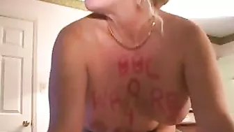 Slutty MILF Breeds Cuckold Hubby in Amateur Threesome