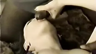 MILF Wife Interracial Threesome with BBC and Cuckold Hubby