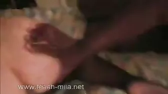 Blonde MILF Gets Gangbanged by Two Black Men in Homemade Threesome