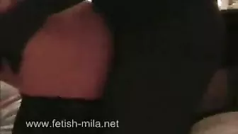 Blonde MILF Gets Gangbanged by Two Black Men in Homemade Threesome