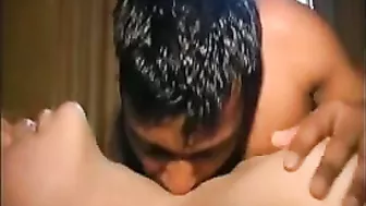 MILF Wife Threesome with Interracial Couple and Cuckold Hubby