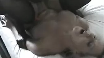 Interracial Swinger MILF Gets Gangbanged by Big Black Cocks with Hubby Blessing