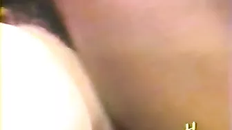 Homemade Amateur Threesome Anal Double Penetration Gangbang with Hairy Wife