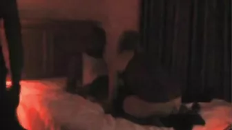 Interracial Gangbang Threesome with Big Cocks and Wife as Cuckold