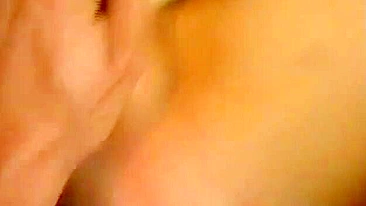 Redhead Amateur Threesome Cumming in Mouth & Gangbang on Lake