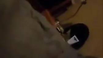 Homemade Threesome with Big Brunette Tits and Gangbang Action