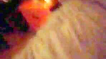 Homemade Threesome with Big Brunette Tits and Gangbang Action