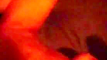 Homemade Threesome with Big Brunette Tits and Gangbang Action