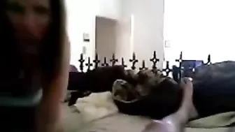 Interracial Cuckold Milf Threesome with Big BBC and Swallowing