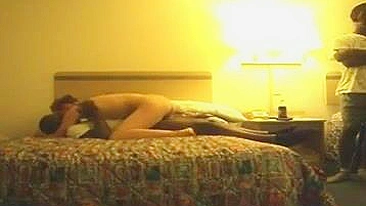 Interracial Gangbang with Skinny Petite Slut and Black Dicks