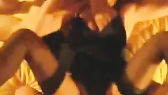 Amateur Brunette MILF First Threesome Gangbang