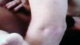 MILF Swinger Wife Amateur Threesome with Ass Licking and Cuckold Group Sex