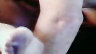 MILF Swinger Wife Amateur Threesome with Ass Licking and Cuckold Group Sex