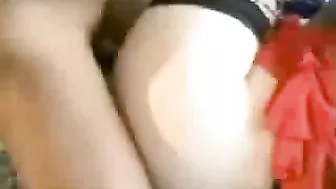 Interracial Gangbang with Two Big Black Cocks for a Horny Wife Homemade Threesome