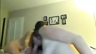 Homemade Lesbian Threesome Amateur Group Sex on Webcam