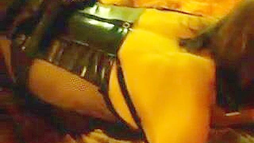 MILF Blindfolded Spitroast with Cuckold Hubby & Swingers