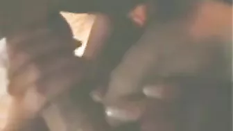 Brunette Threesome Gangbang - Amateur Group Sex Homemade Porn