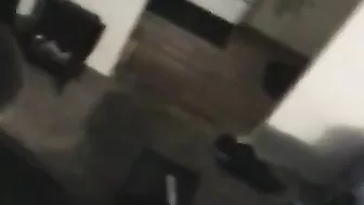 Amateur Brunettes' Gangbang Threesome