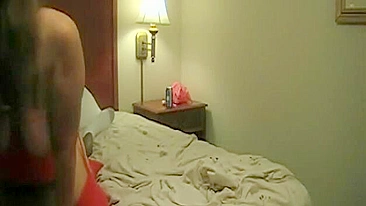 Interracial Gangbang with Long-Haired MILF and Cuckold Hubby