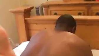 Interracial Gangbang with MILF Wife and BBC Creampie