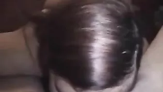 Chubby MILF Homemade Threesome Gangbang